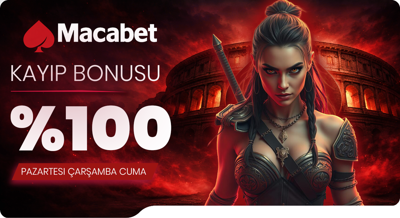 %100 KAYIP BONUSU (PAZARTESİ-ÇARŞAMBA-CUMA)